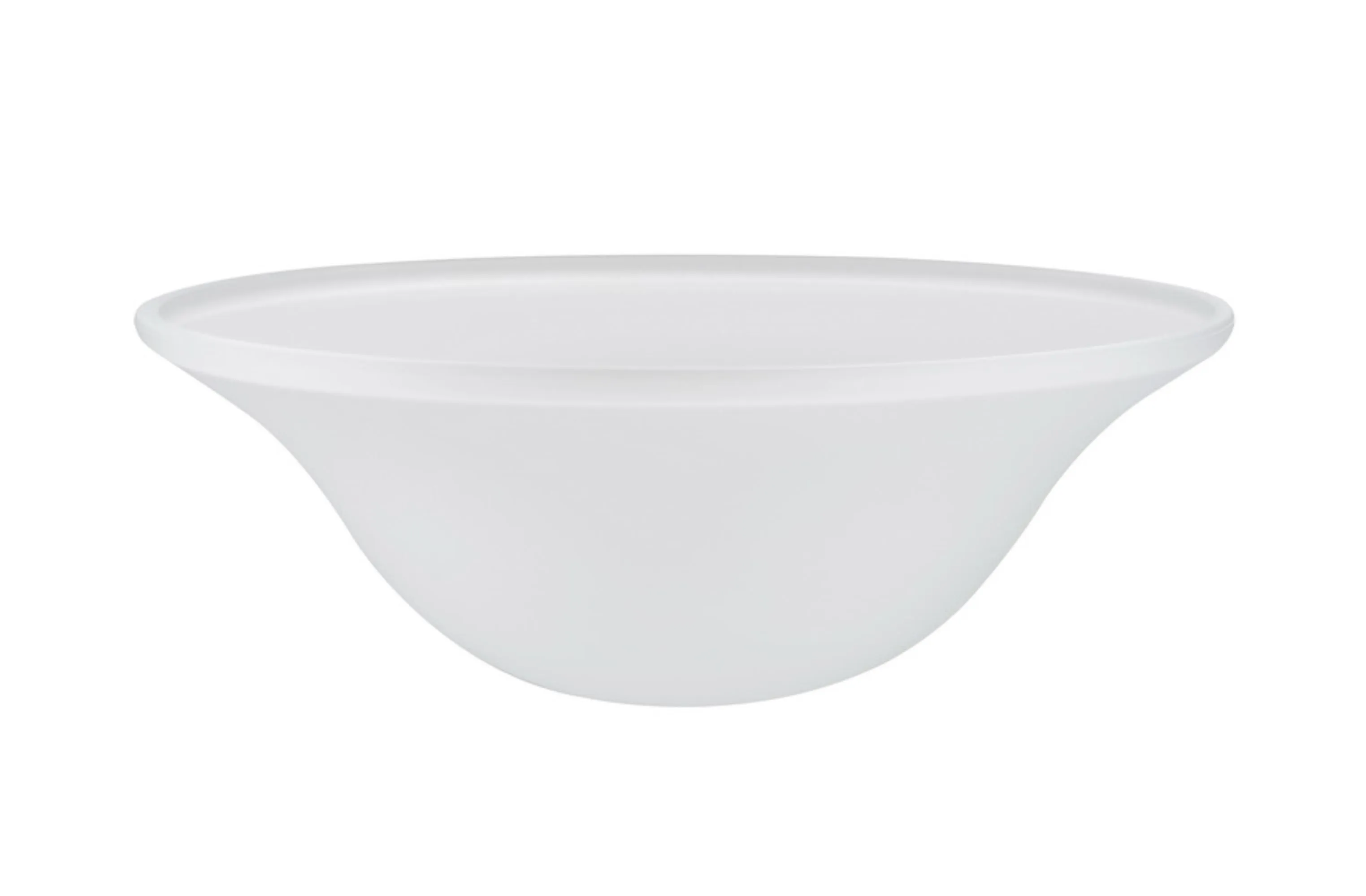 # 23139-11, Frosted Glass Shade for Medium Base Socket Torchiere Lamp, Swag Lamp and Pendant,15-3/4" Diameter x 6" Height.