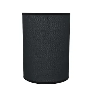# 31010 Transitional Hardback Empire Shape Spider Construction Lamp Shade in Black Rayon Fabric, 8" wide (8" x 8" x 11")