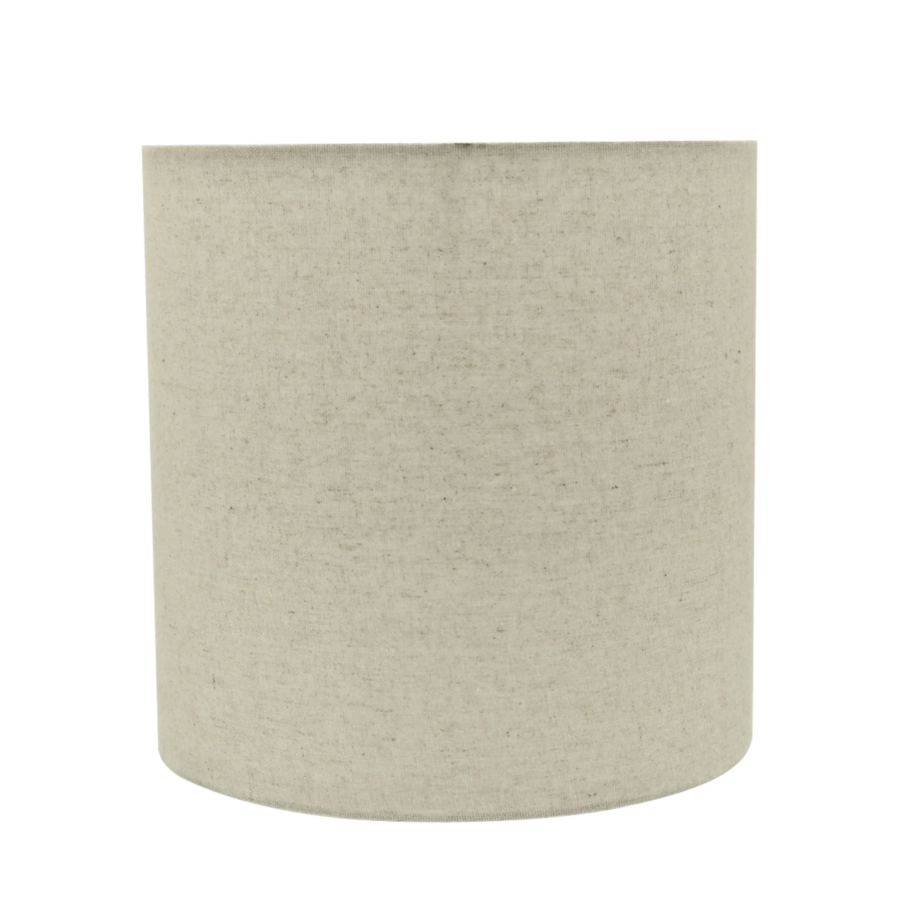 # 31226 Transitional Drum (Cylinder) Shaped Spider Construction Lamp Shade in Light Grey, 8" wide (8" x 8" x 8")
