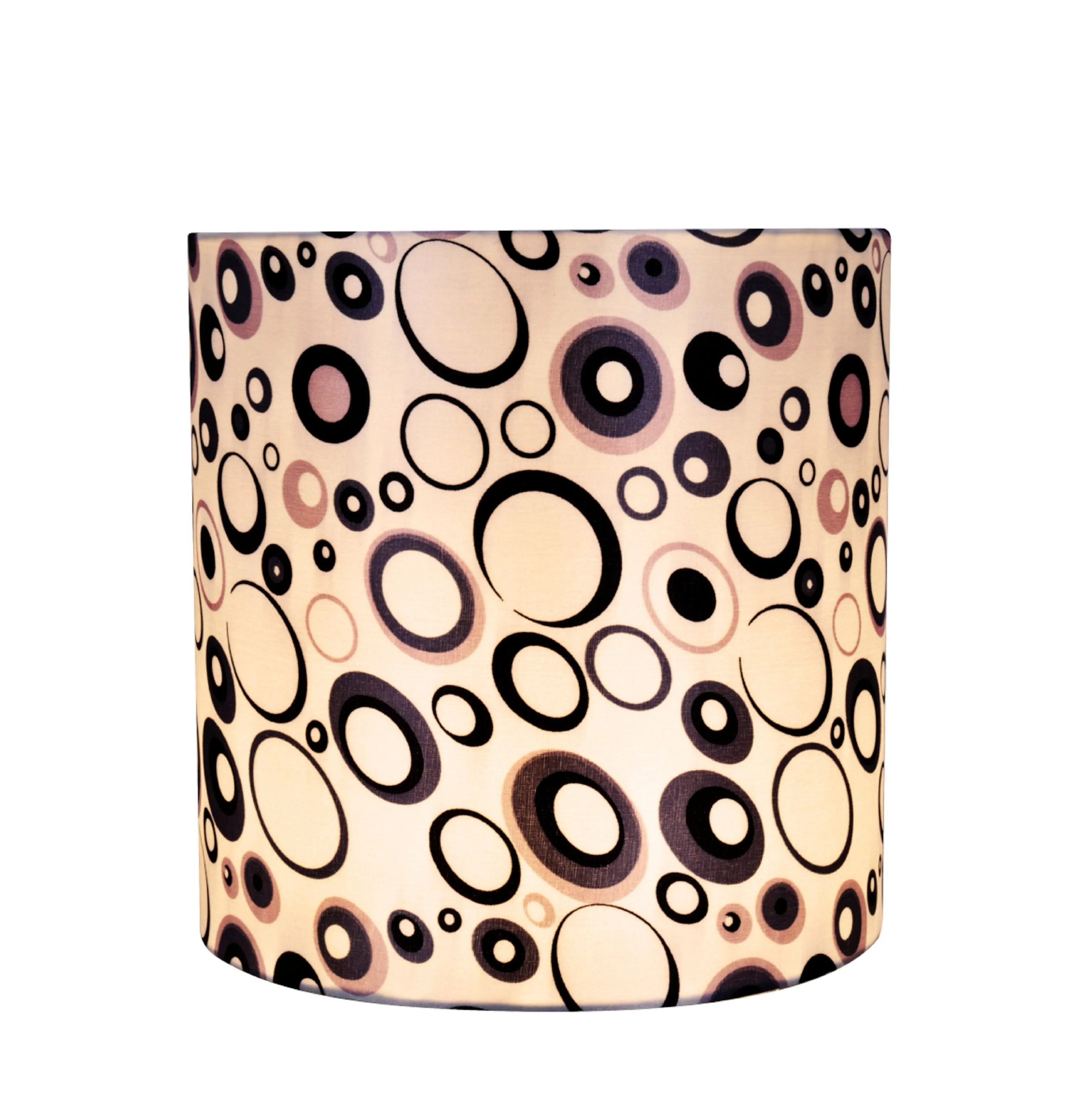# 31231 Transitional Drum (Cylinder) Shape Spider Construction Lamp Shade in Off White, 8" wide (8" x 8" x 8")