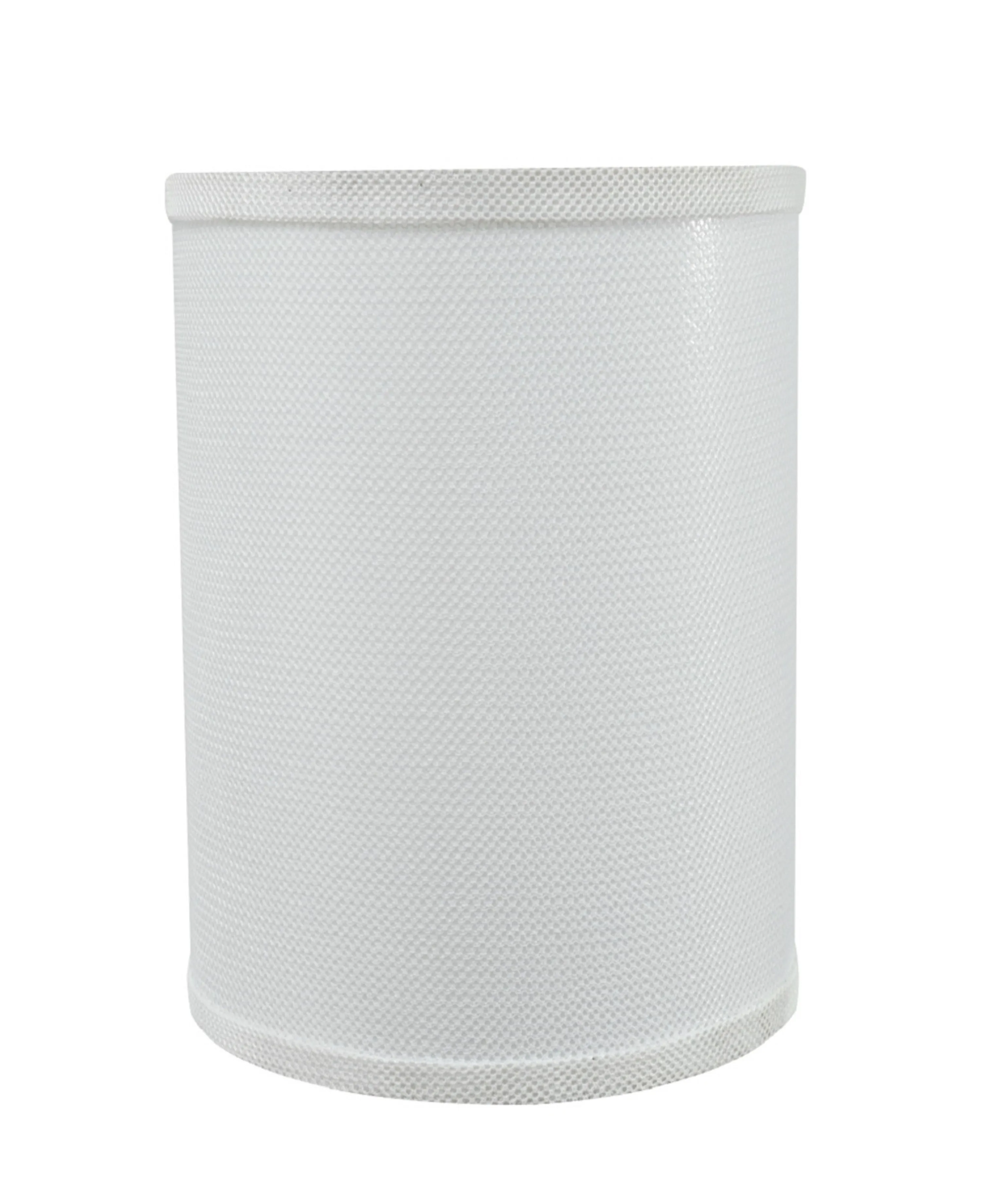 # 31279 Transitional Drum (Cylinder) Shaped Spider Construction Lamp Shade in White, 8" wide (8" x 8" x 11")