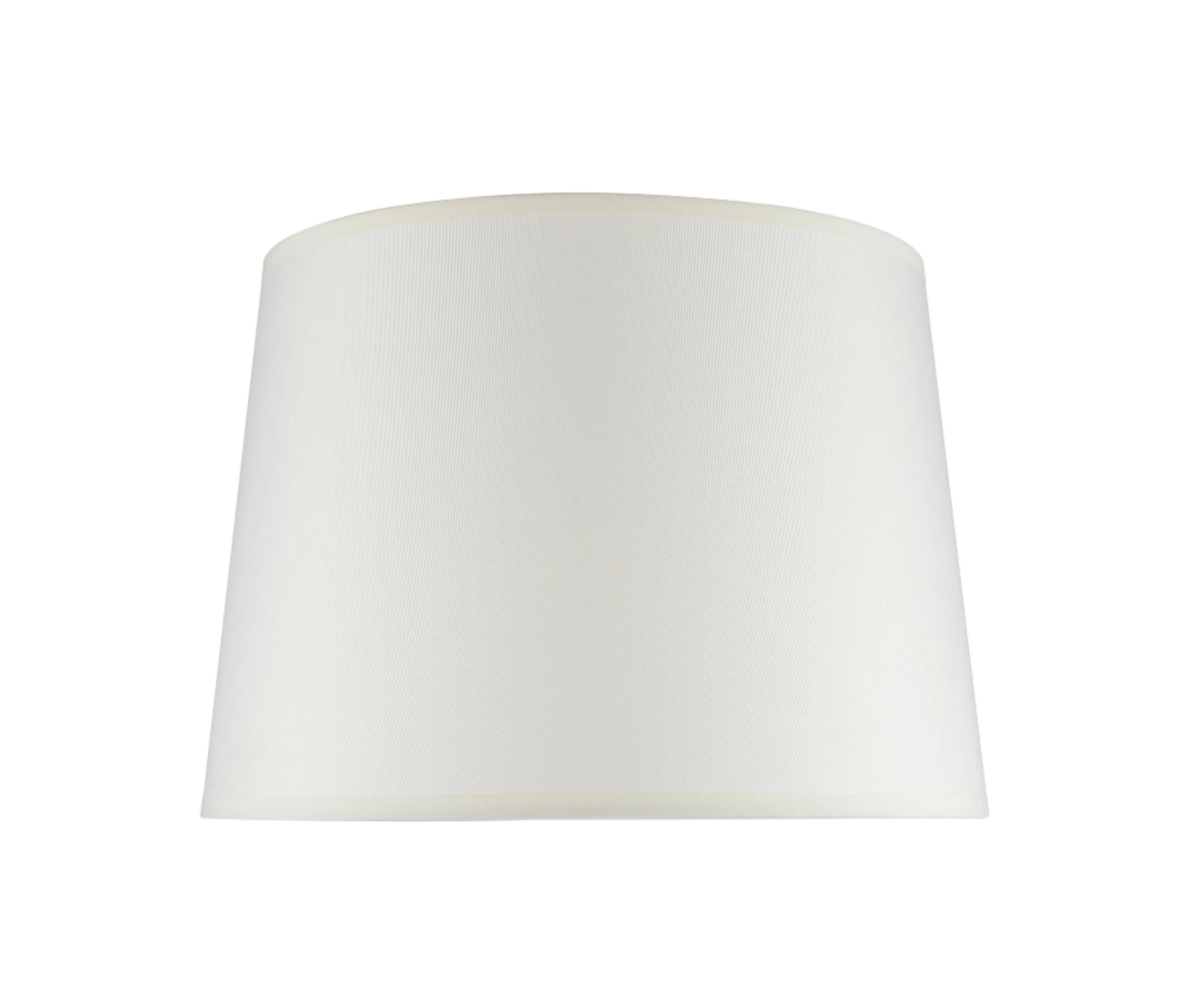 # 32014 Transitional Hardback Empire Shape Spider Construction Lamp Shade in Crème Fabric, 14" wide (12" x 14" x 10")