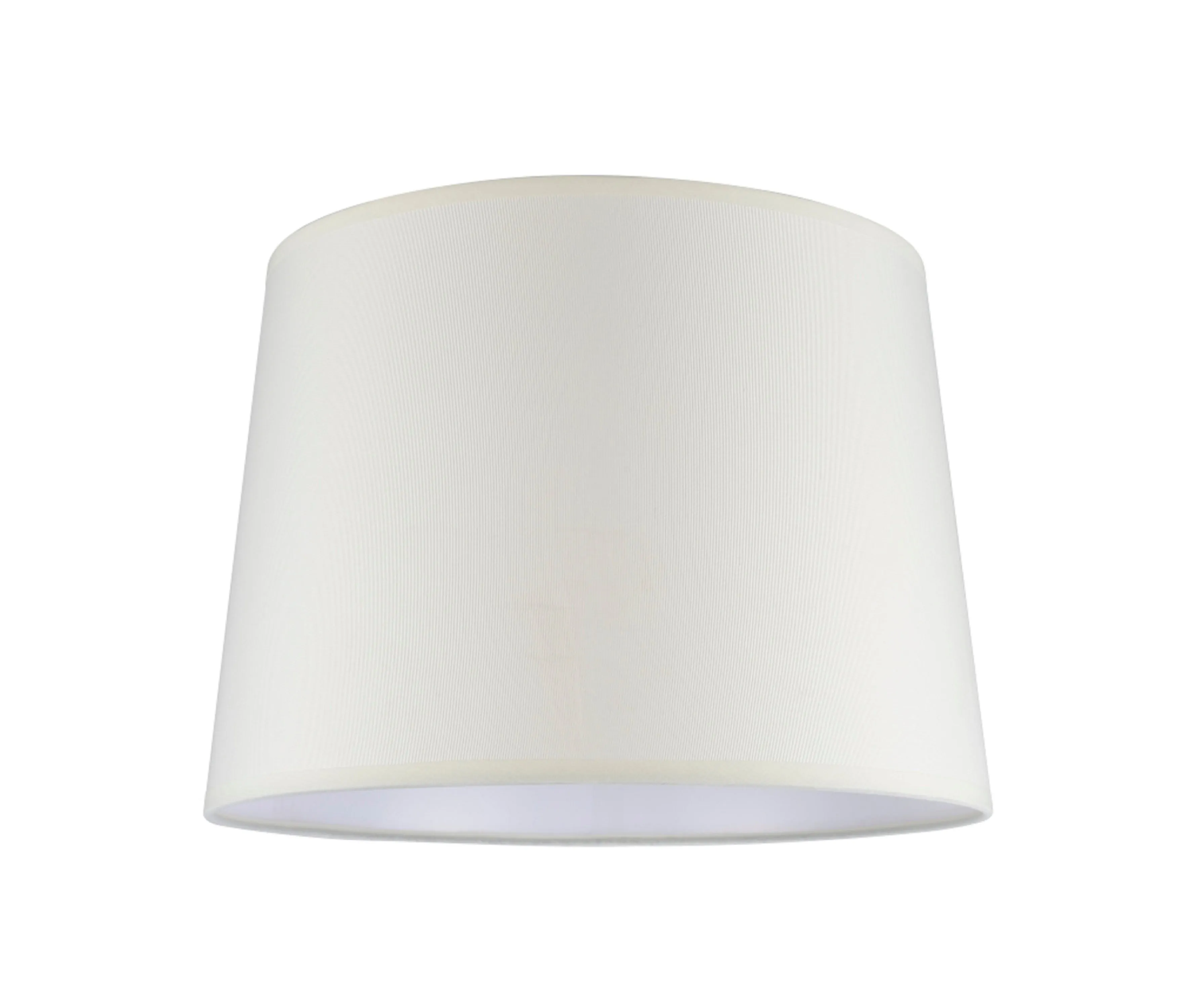 # 32014 Transitional Hardback Empire Shape Spider Construction Lamp Shade in Crème Fabric, 14" wide (12" x 14" x 10")