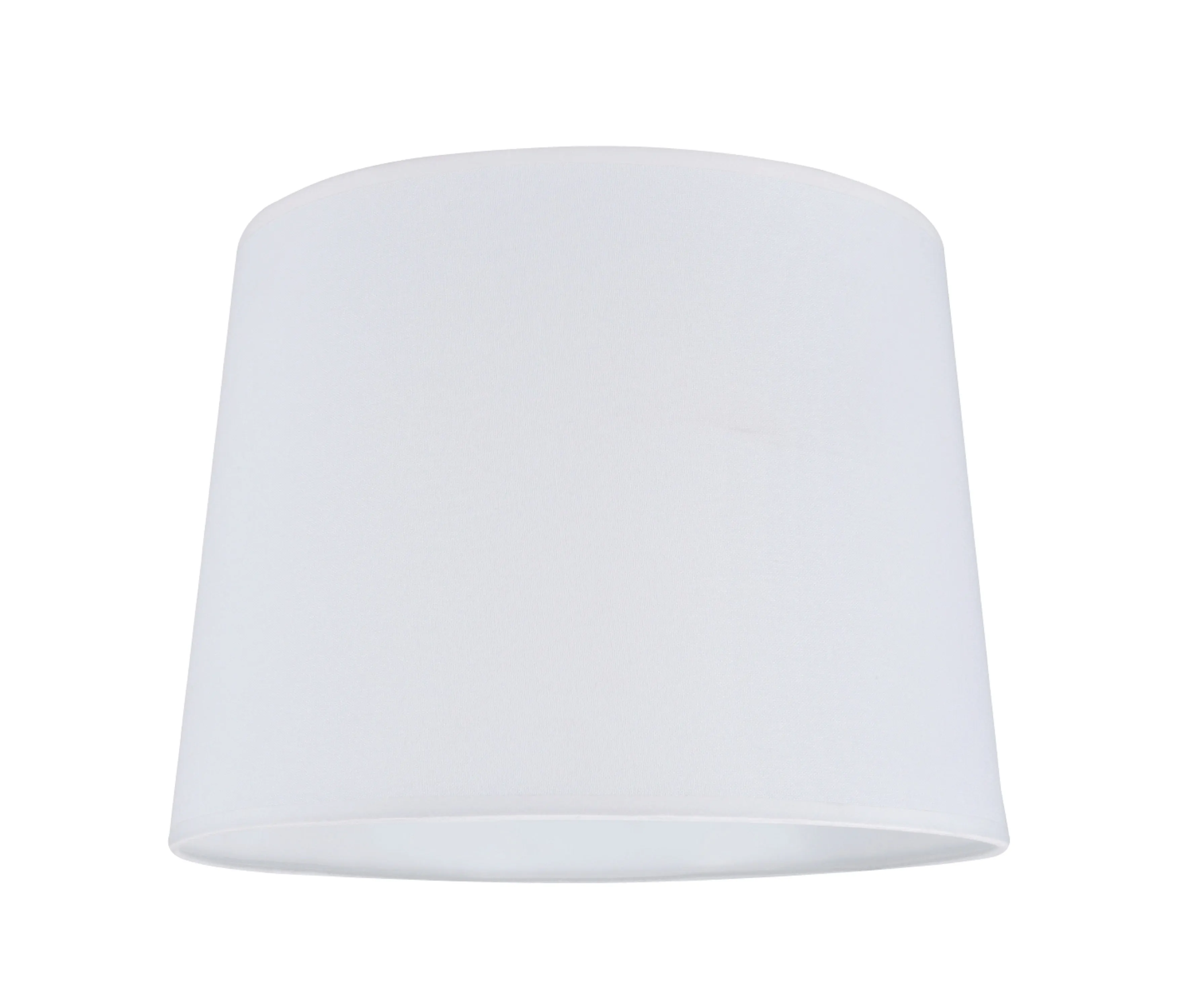 # 32020 Transitional Hardback Empire Shape Spider Construction Lamp Shade in White Linen, 16" wide (14" x 16" x 12")