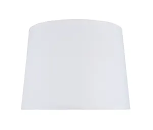 # 32020 Transitional Hardback Empire Shape Spider Construction Lamp Shade in White Linen, 16" wide (14" x 16" x 12")
