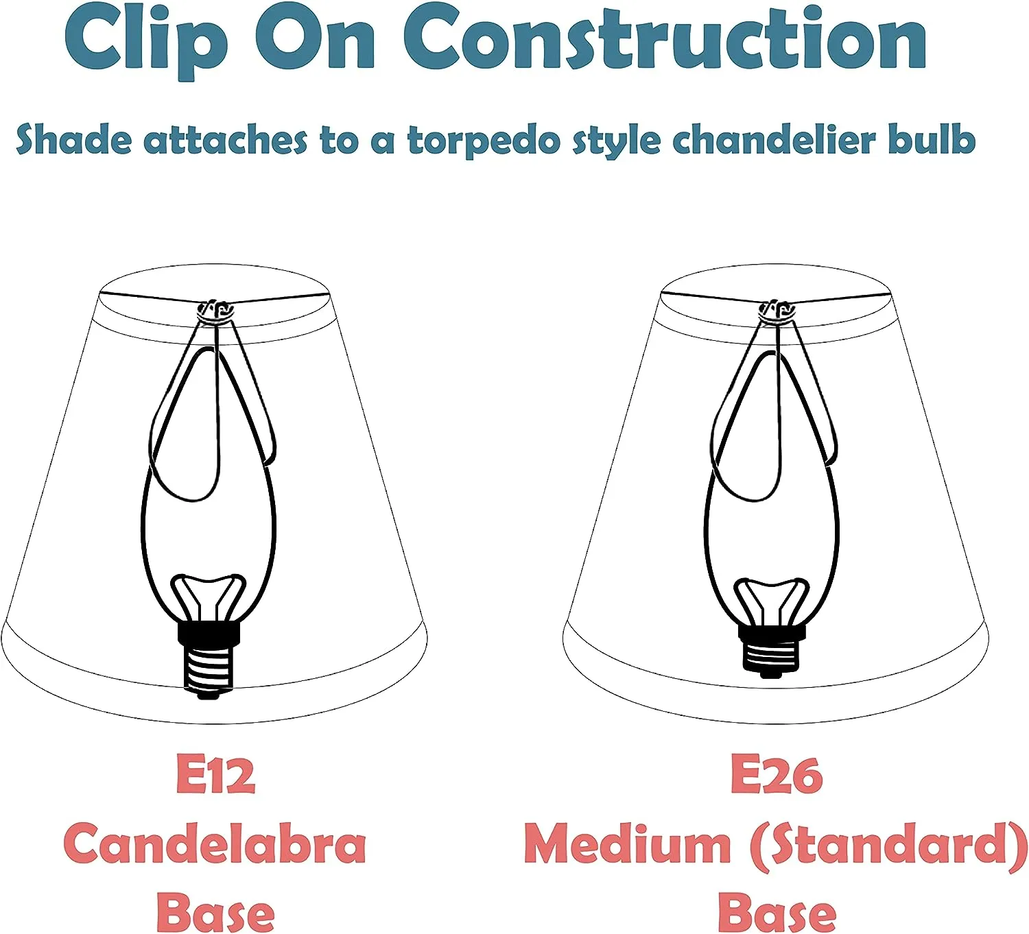 # 32134-X Small Hardback Empire Shape Mini Chandelier Clip-On Lamp Shade, Earth, 6" bottom width (3" x 6" x 5") - Sold in 2, 5, 6 & 9 Packs