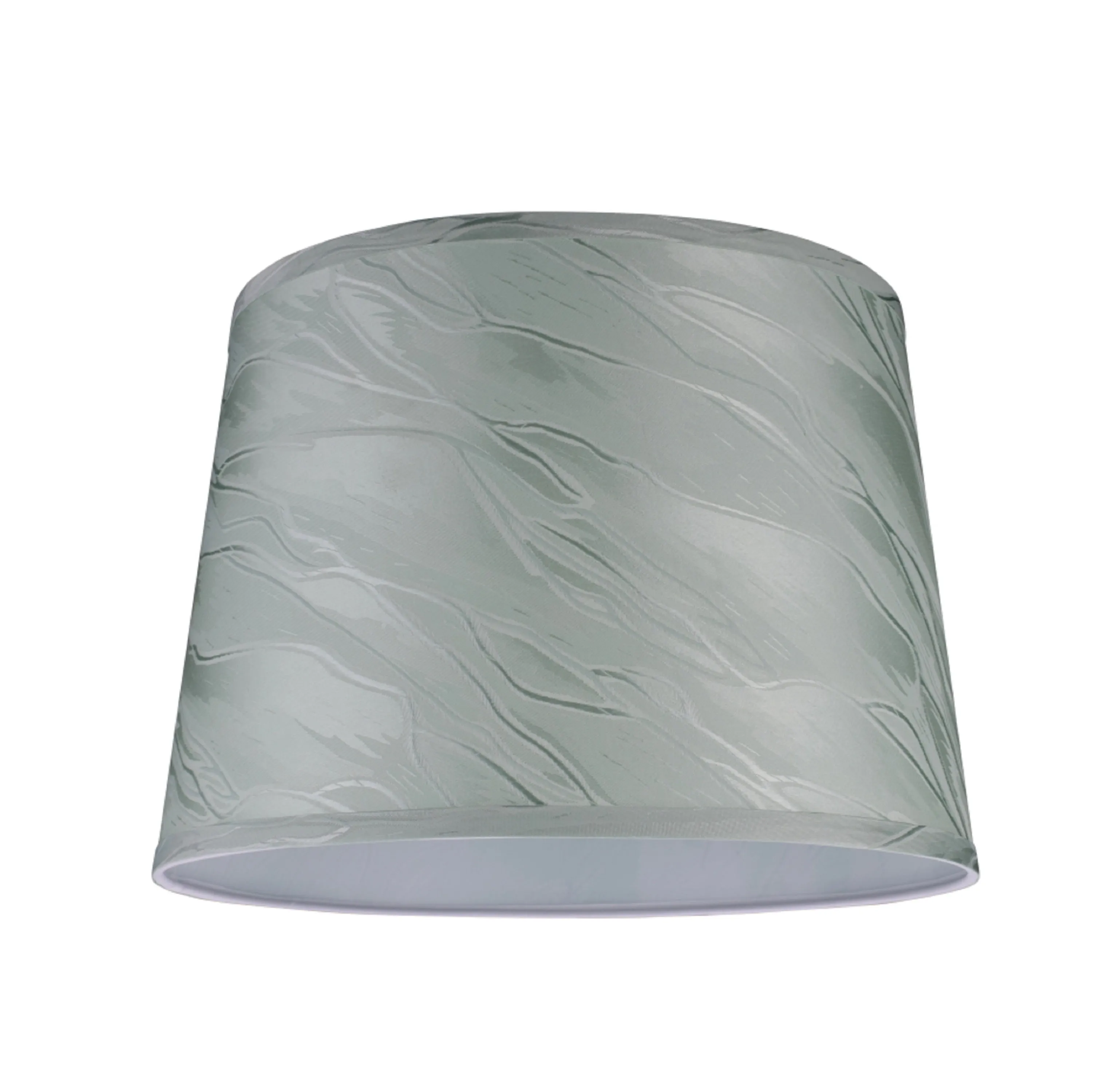 # 32143 Transitional Hardback Empire Shape Spider Construction Lamp Shade in Light Green, 14" wide (12" x 14" x 10")