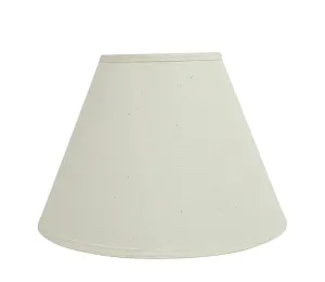 # 32153 Transitional Hardback Empire Shaped Spider Construction Lamp Shade in Off White, 15" wide (7" x 15" x 11")