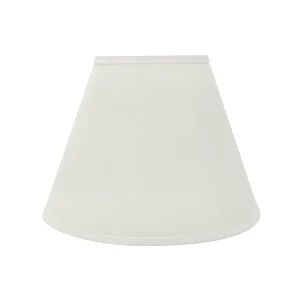 # 32197 Transitional Hardback Empire Shaped Spider Construction Lamp Shade in Off White, 12" wide (6" x 12" x 9")