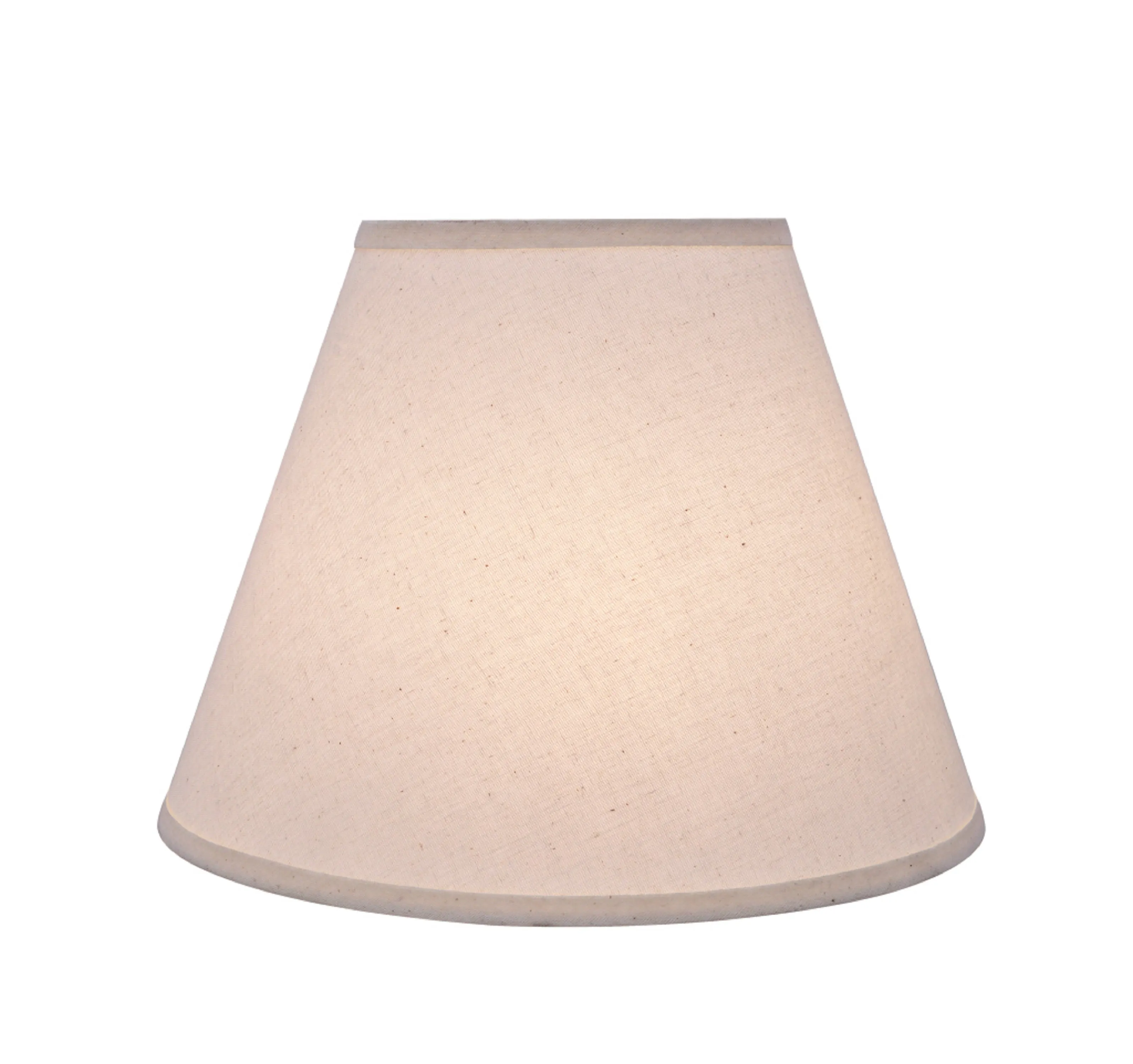 # 32197 Transitional Hardback Empire Shaped Spider Construction Lamp Shade in Off White, 12" wide (6" x 12" x 9")