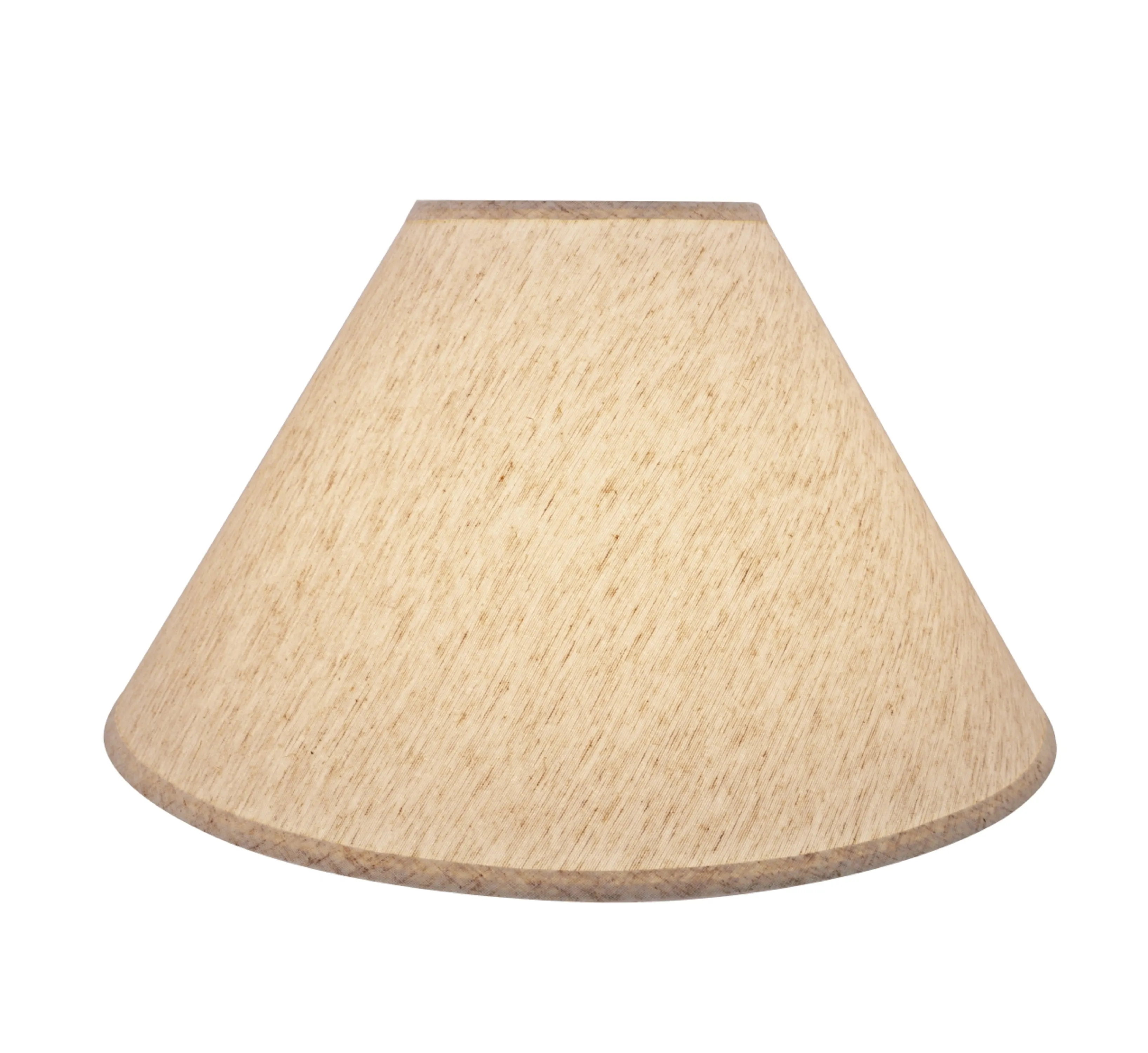 # 32561 Transitional Hardback Empire Shaped Spider Construction Lamp Shade in Beige, 20" wide (7" x 20" x 12 1/2")