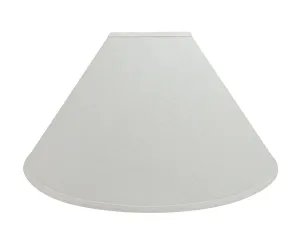 # 32591 Transitional Hardback Empire Shaped Spider Construction Lamp Shade in Off White, 23" wide (7" x 23" x 14")