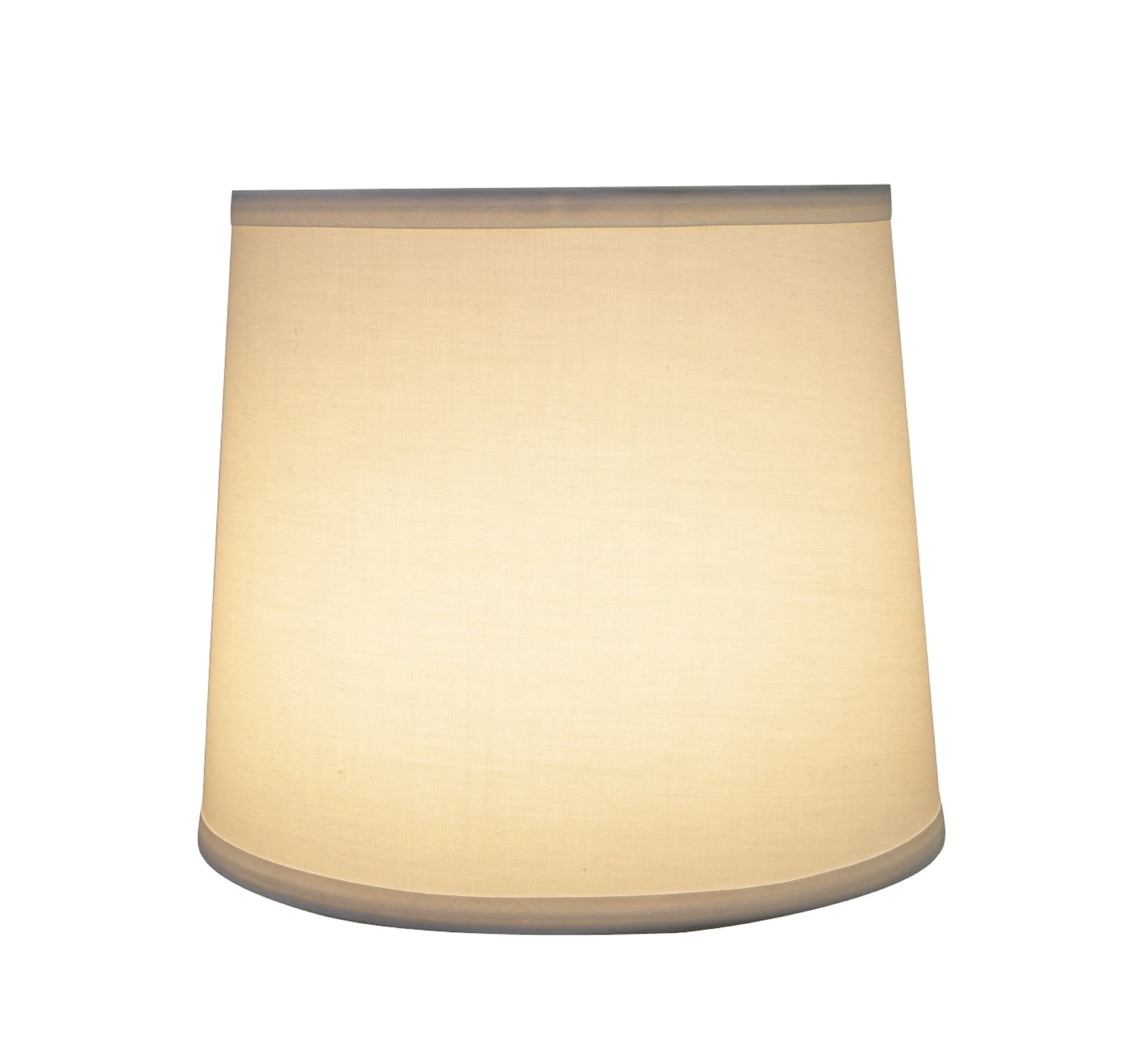 # 32741 Transitional Hardback Empire Shaped Spider Construction Lamp Shade in Off White, 10 1/2" wide (9" x 10 1/2" x 9")