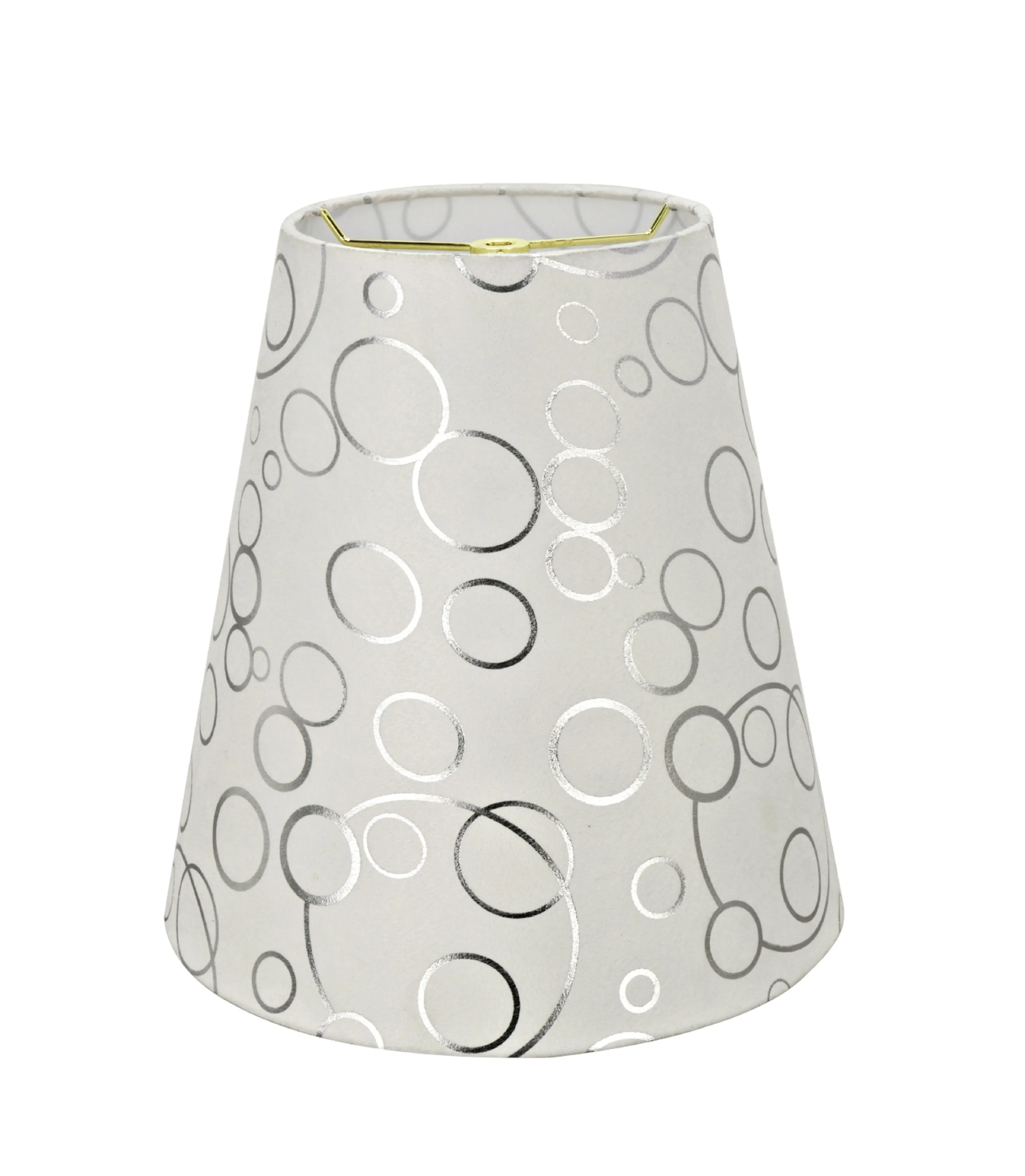 # 32891 Transitional Hardback Empire Shaped Spider Construction Lamp Shade in White, 12" wide (7" x 12" x 12 1/2")