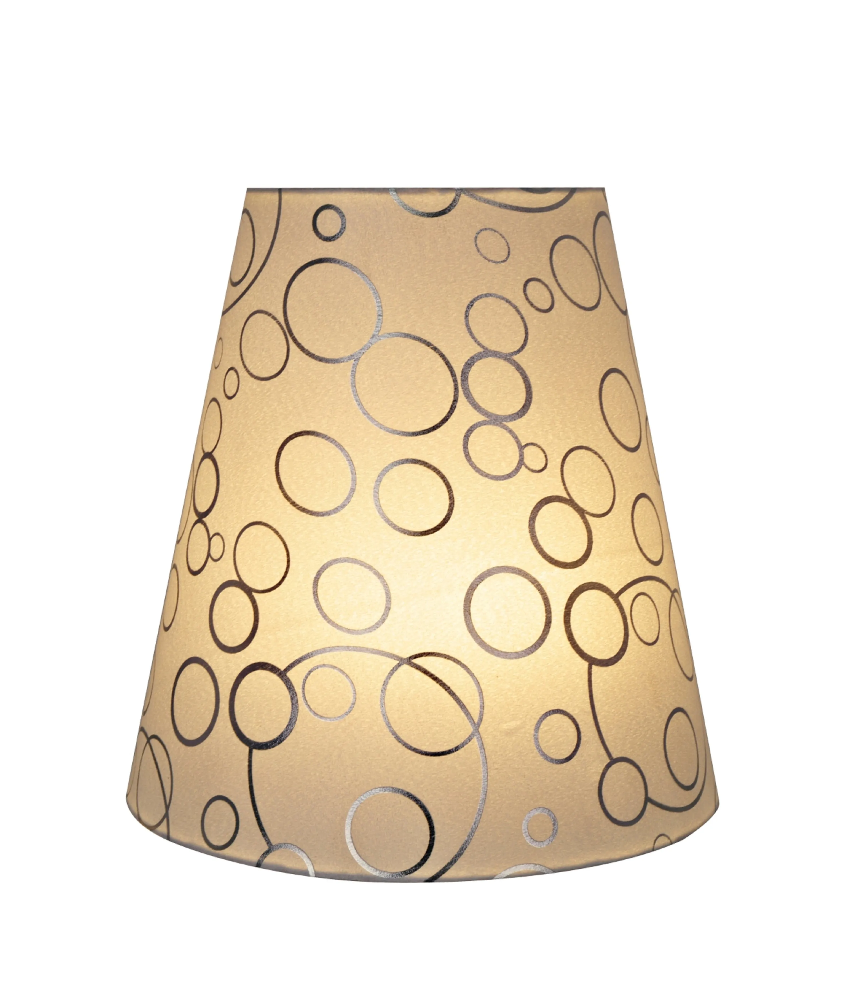 # 32891 Transitional Hardback Empire Shaped Spider Construction Lamp Shade in White, 12" wide (7" x 12" x 12 1/2")