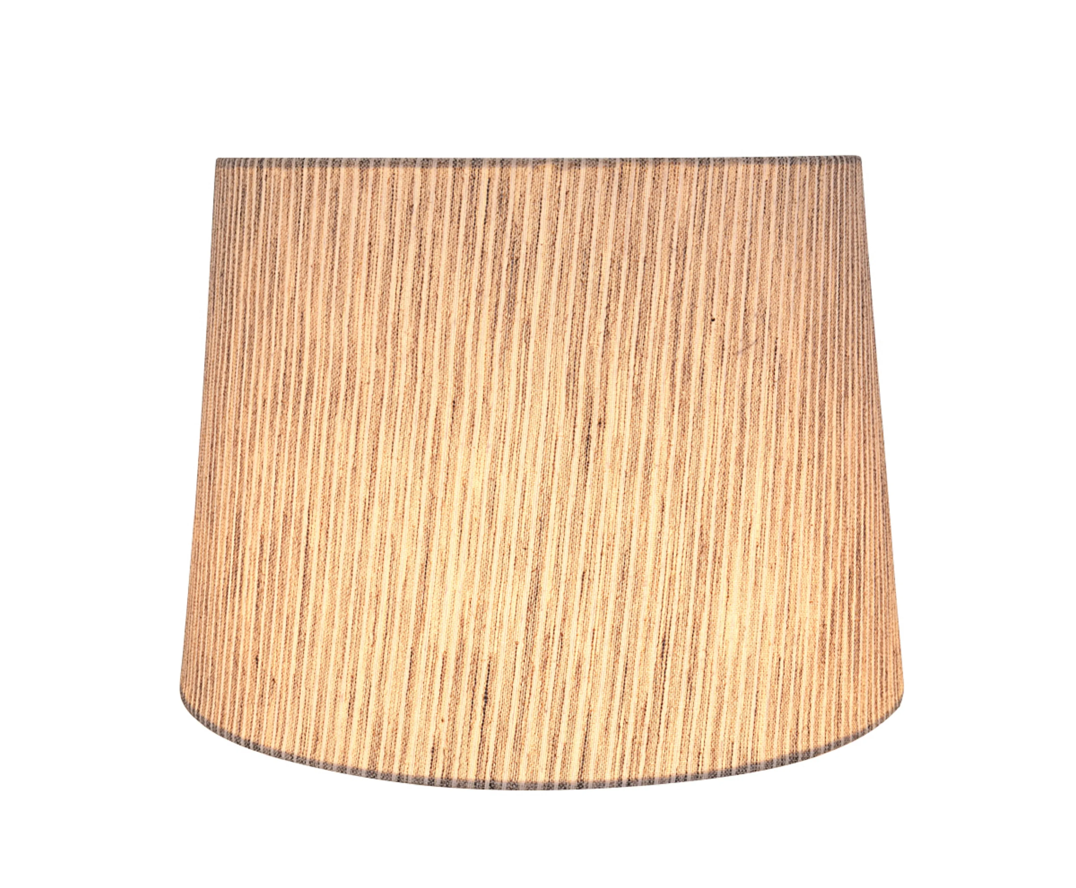 # 32952 Transitional Hardback Empire Shaped Spider Construction Lamp Shade in Light Grey, 14" wide (12" x 14" x 10")