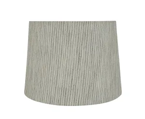 # 32952 Transitional Hardback Empire Shaped Spider Construction Lamp Shade in Light Grey, 14" wide (12" x 14" x 10")