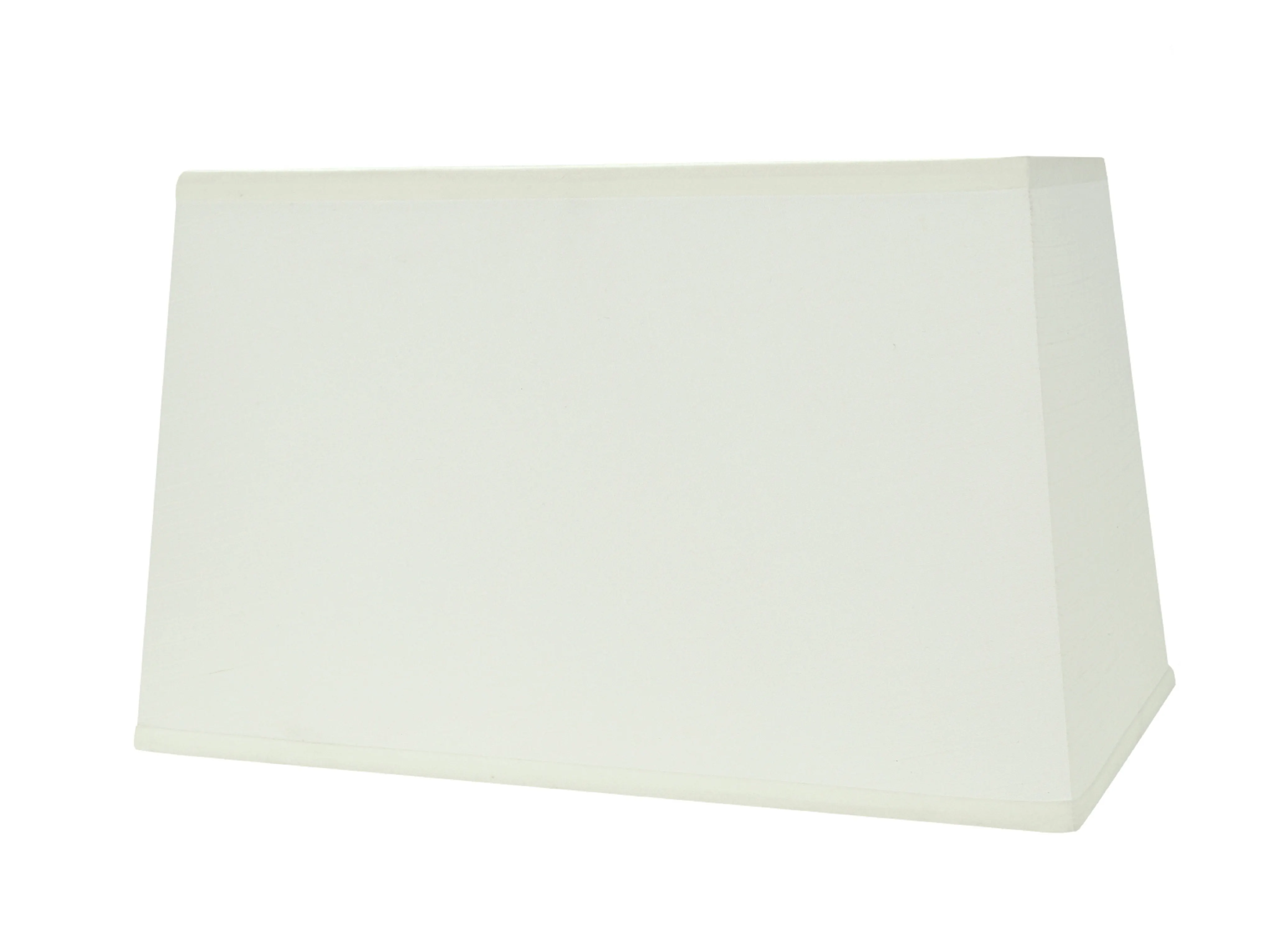 # 36023 Transitional Rectangle Hardback Shape Spider Construction Lamp Shade in Off White, 16" wide, Top:(8"   14") Bottom:(10   16")  x Height: 10"
