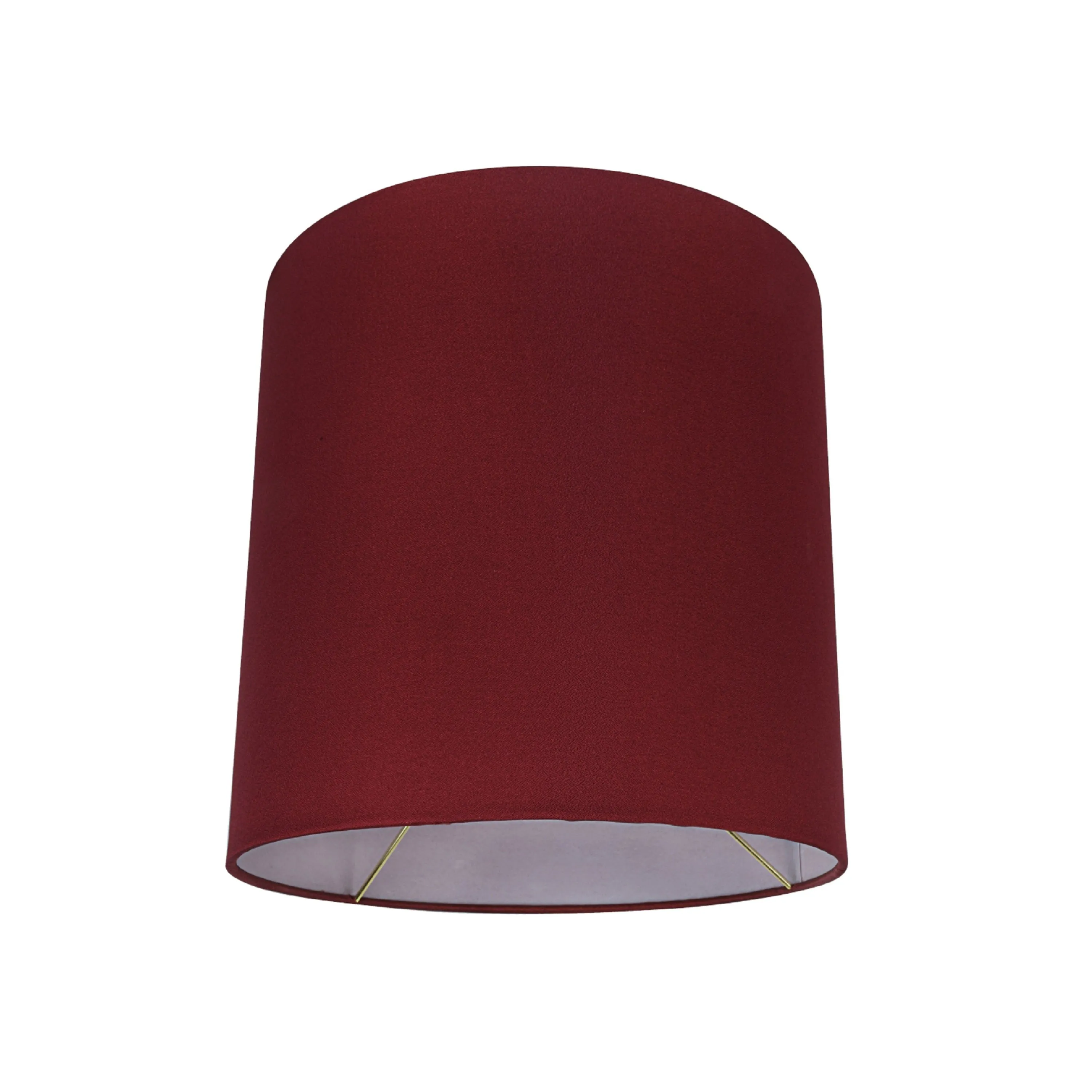 # 58401 Transitional Drum (Cylinder) Shape UNO Construction Lamp Shade in Blood Red, 10" Wide (10" x 10" x 10")