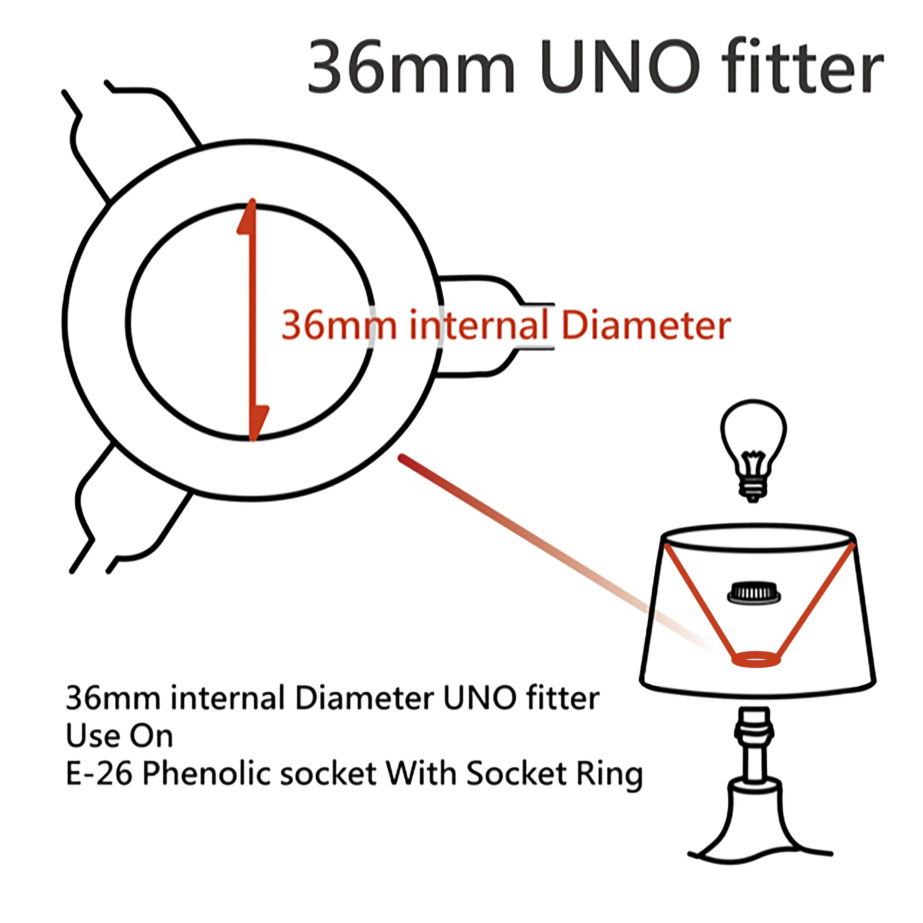 # 58727 Transitional Hardback Empire Shape UNO Construction Lamp Shade in Black, 9" Wide (4" x 9" x 6 1/2")