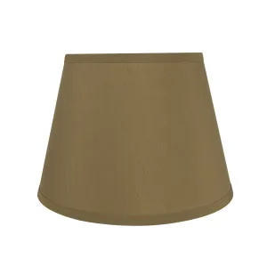 # 58936 Transitional Hardback Empire Shape UNO Construction Lamp Shade in Sand Brown, 12" Wide (8" x 12" x 8-1/2")