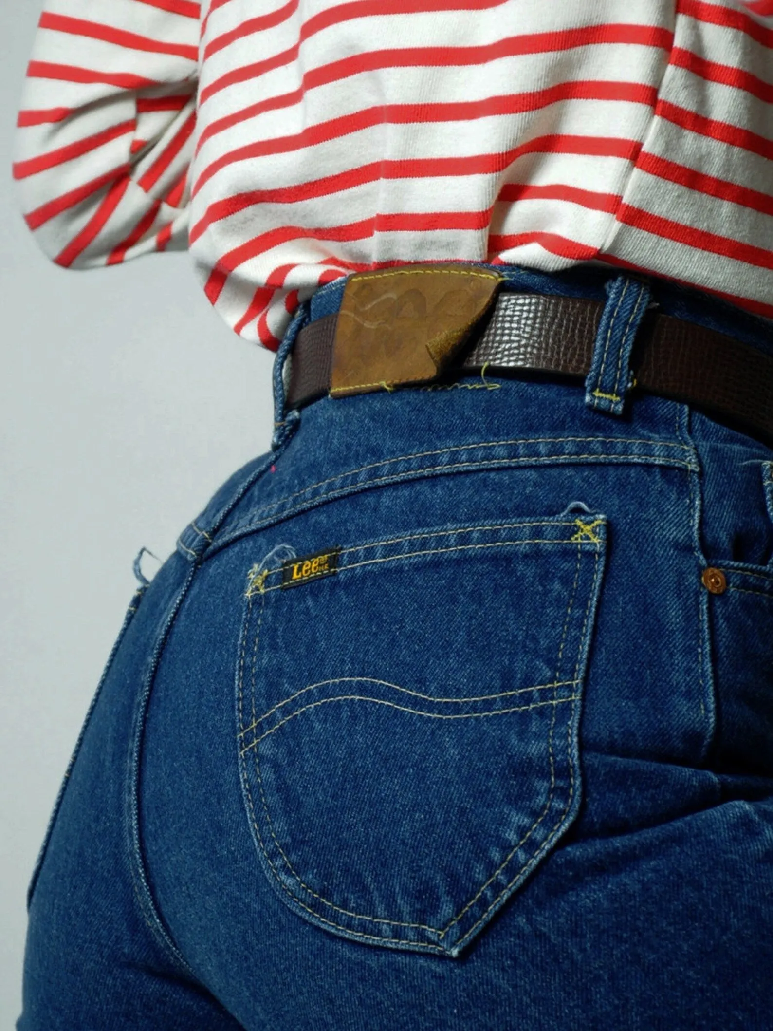 1980's Dark Wash Lee Jeans 26x32.5