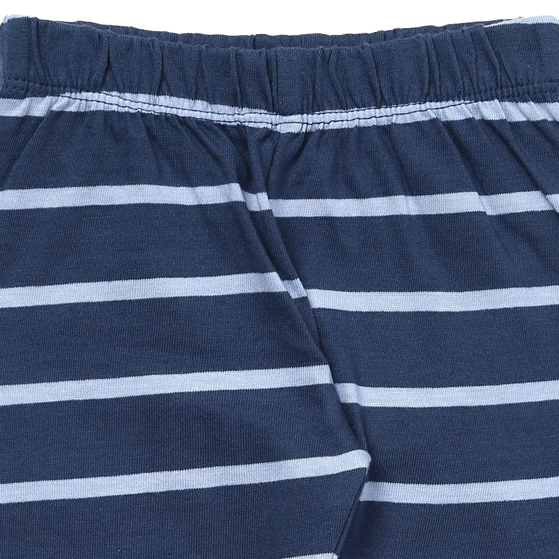 2-pack dinosaur/stripe pants: Size 3-6M