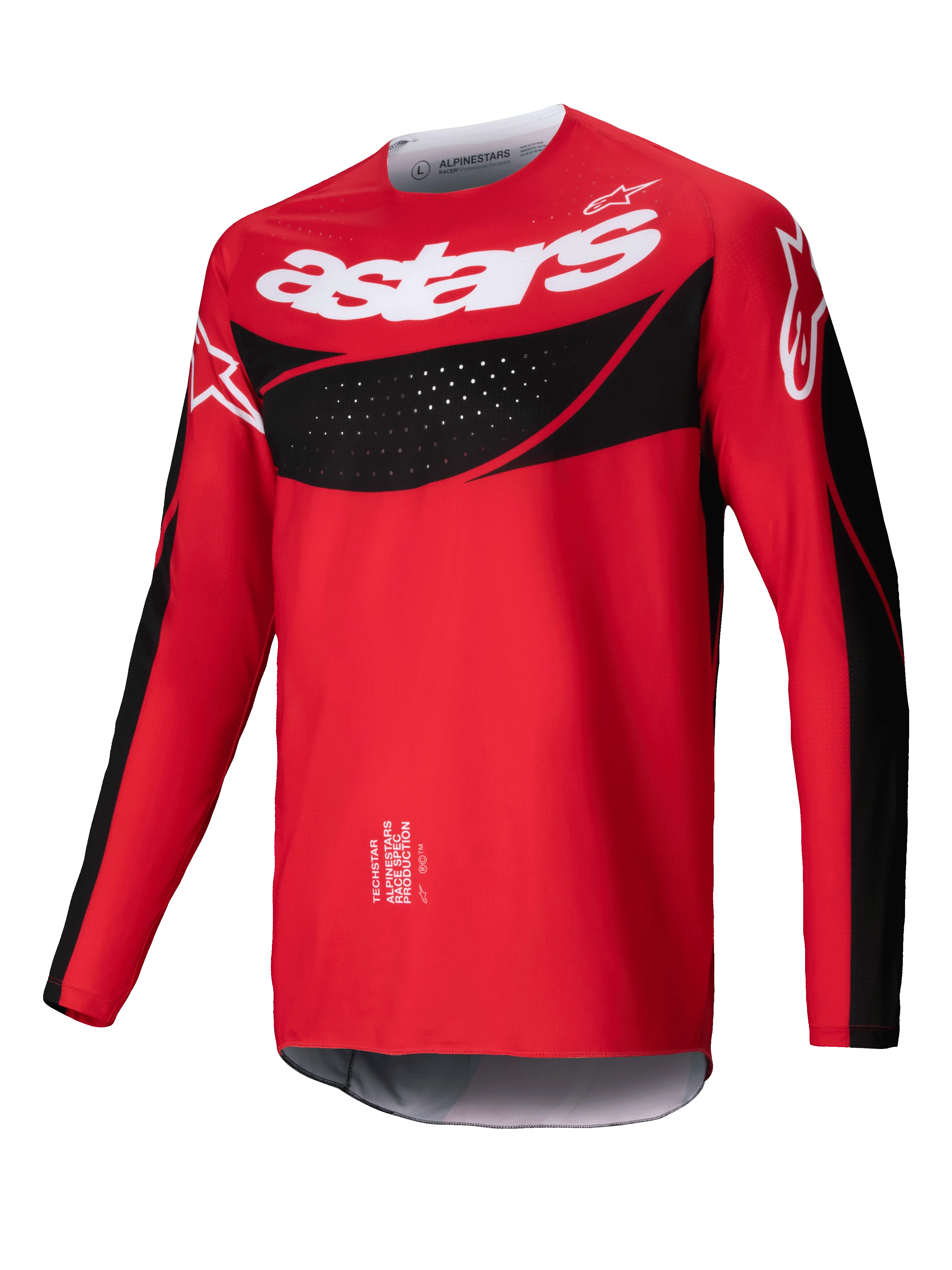 2025 Alpinestars Techstar Dreem Jersey Bright Red Black