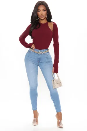 Alayna Super Stretch Skinny Jeans - Medium Blue Wash