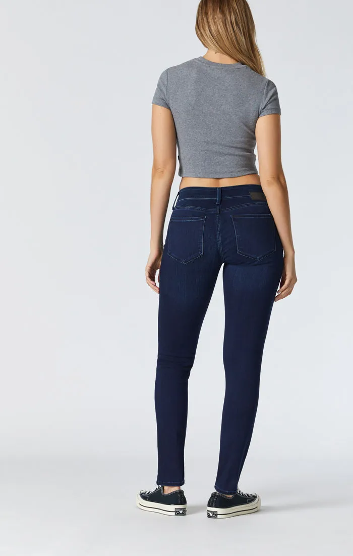 ALEXA SKINNY JEANS IN DEEP MIDNIGHT SUPERSOFT