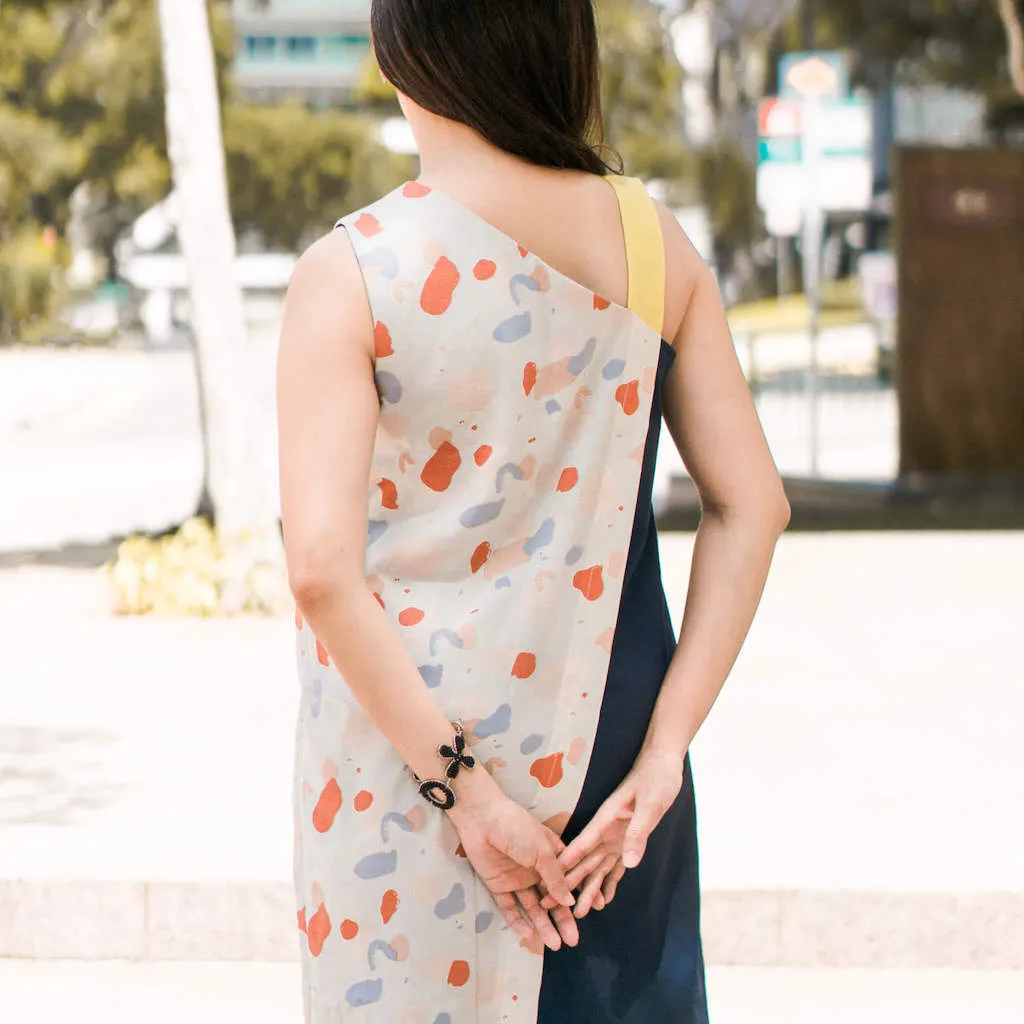 Asymmetric Flap Dress