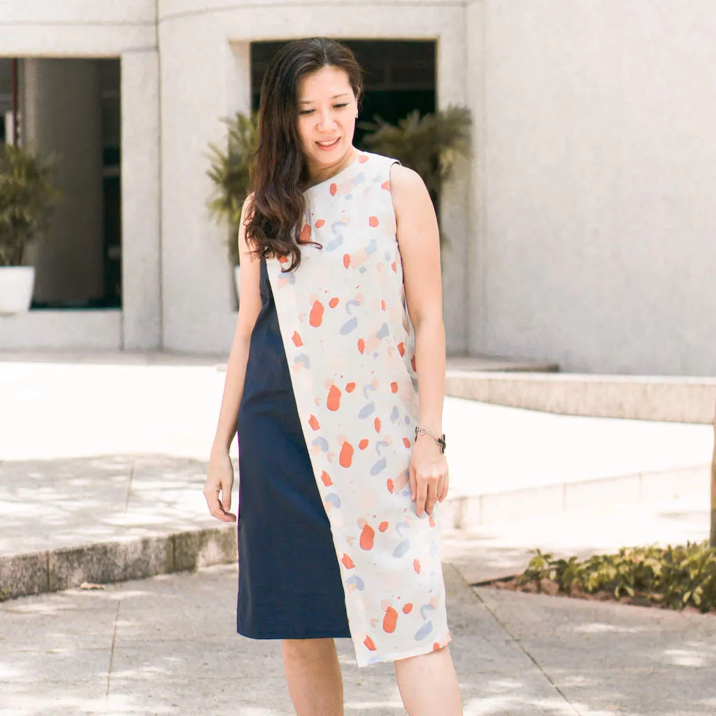 Asymmetric Flap Dress