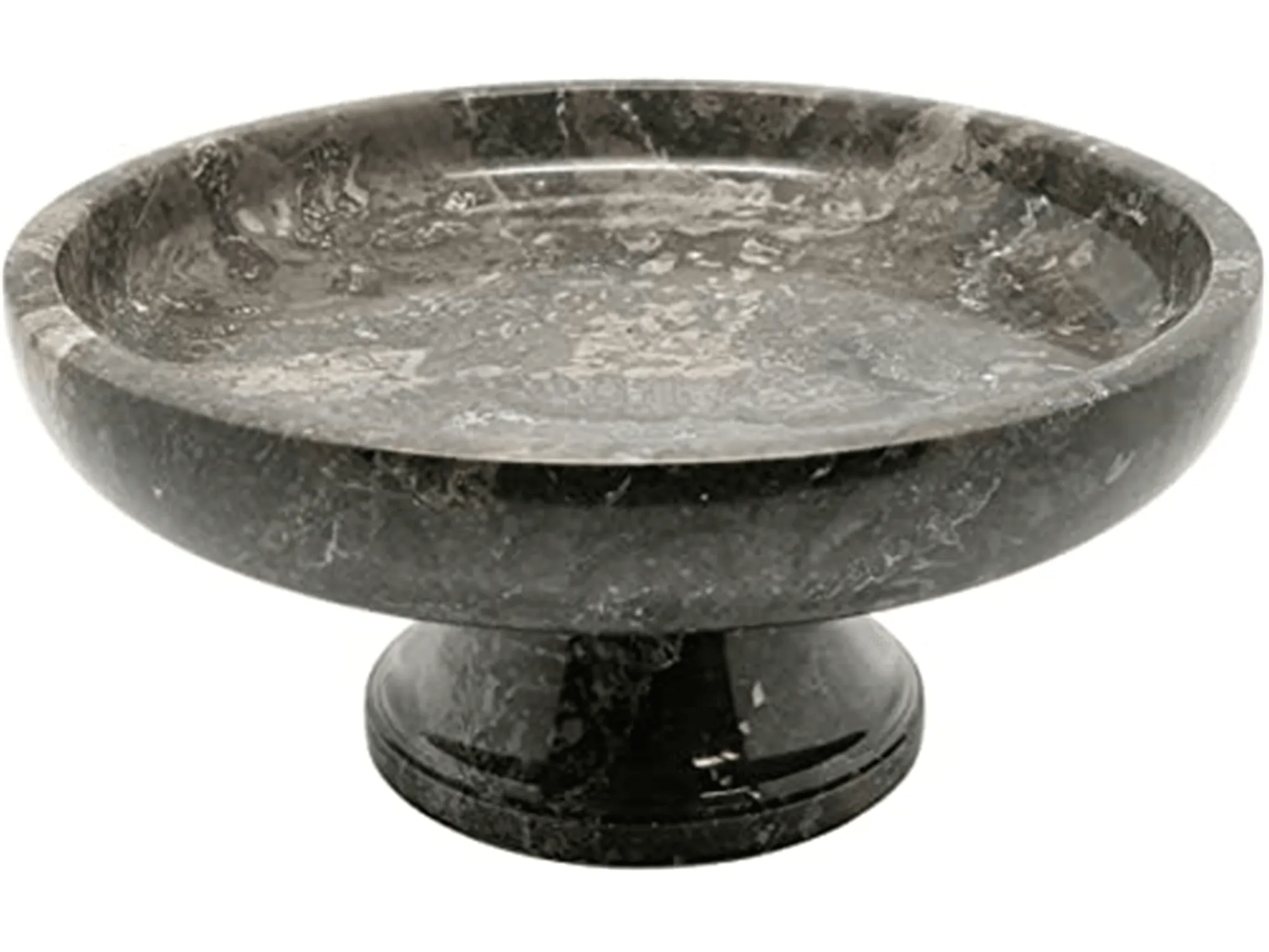 AYAAN GREY MARBLE ACCENT BOWL