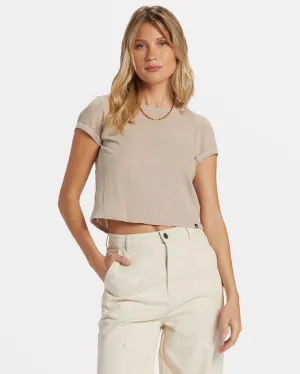 Billabong Daily Tee Knit - COBBLESTONE