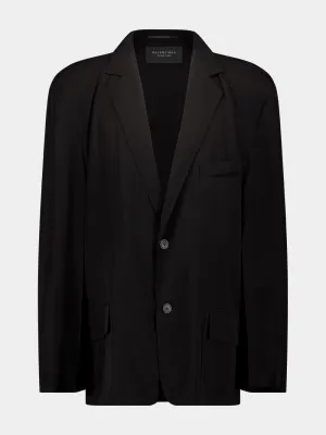Black Single-Breasted Jacket