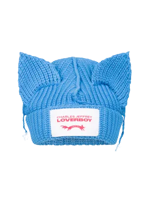 CHARLES JEFFREY - Chunky Ears Beanie - BLUE