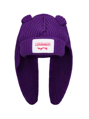 CHARLES JEFFREY - Chunky Rabbit Beanie - PURPLE