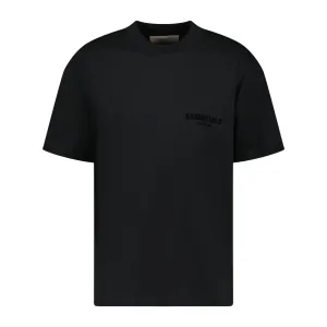 FEAR OF GOD ESSENTIALS ESSENTIALS T-SHIRT (STRETCH LIMO) BLACK