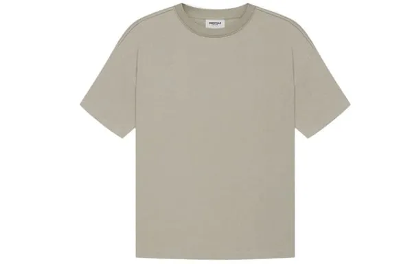 Fear of God Essentials SS21 Short Sleeve Tee Moss, color moss