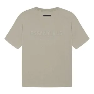 Fear of God Essentials SS21 Short Sleeve Tee Moss, color moss