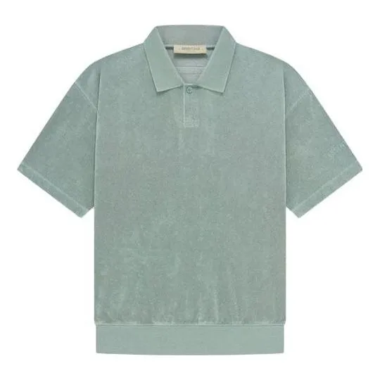Fear of God Essentials SS23 Terry Polo 'Sycamore' T-Shirt, sycamore