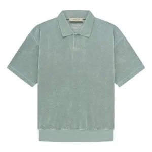 Fear of God Essentials SS23 Terry Polo 'Sycamore' T-Shirt, sycamore