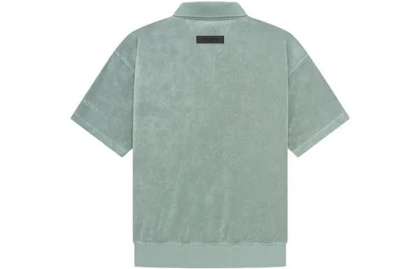 Fear of God Essentials SS23 Terry Polo 'Sycamore' T-Shirt, sycamore