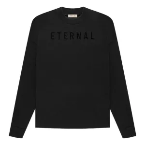 Fear of God FW22 Eternal Cotton LS T-Shirt 'Black', black