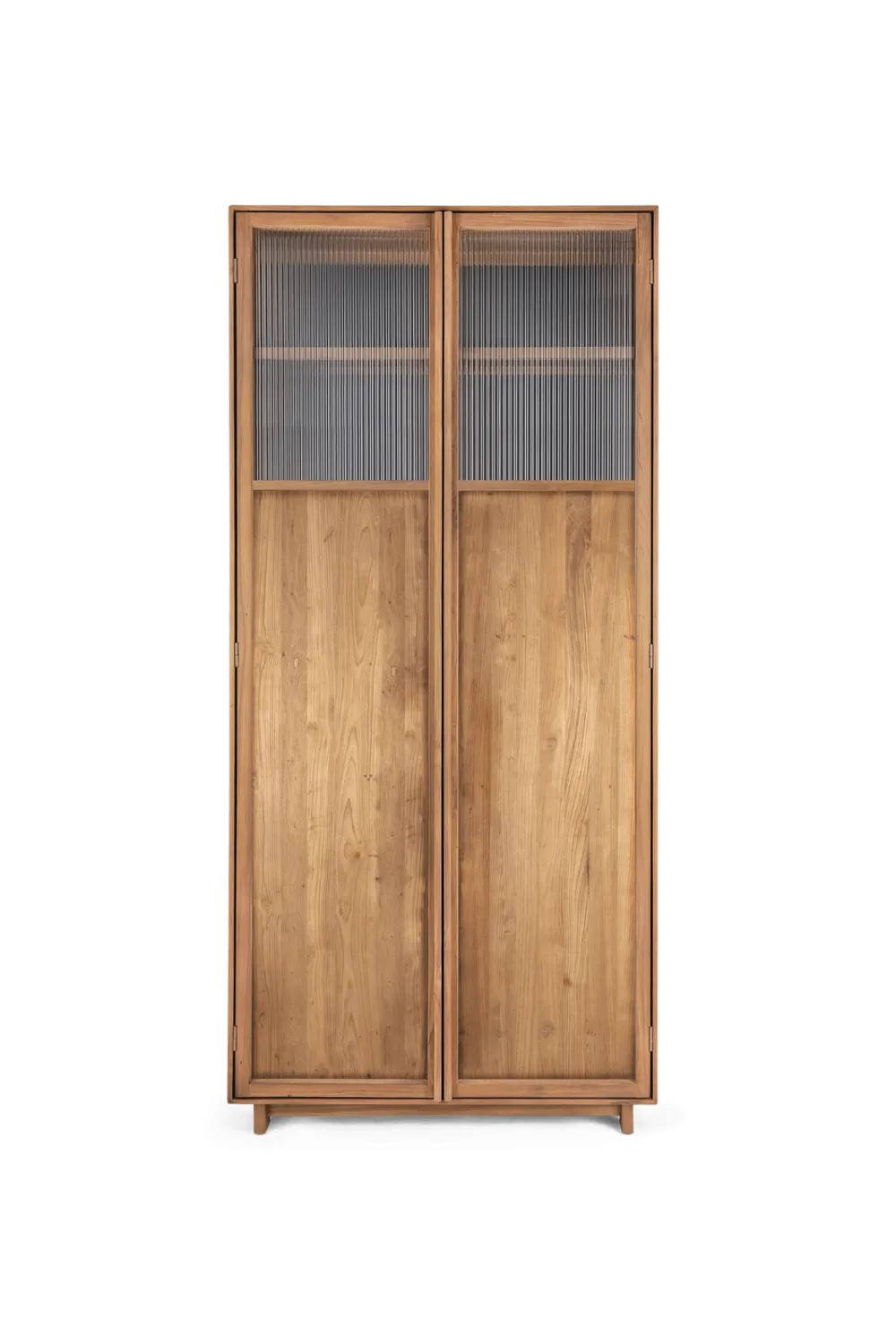 Fluted Glass 2-Door Cabinet | dBodhi Motion