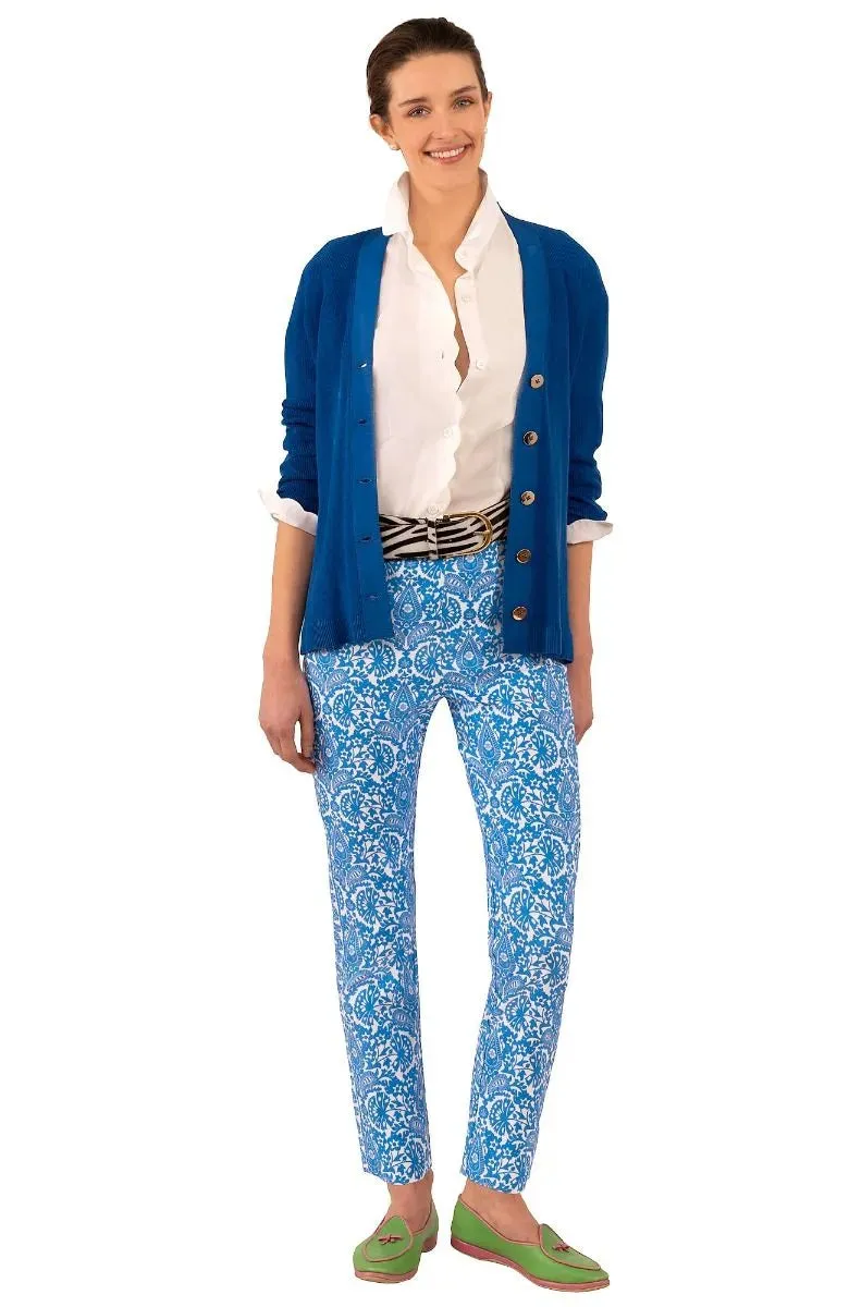 Gretchen Scott | GripeLess Pull On Pant | Women's | Blue East India