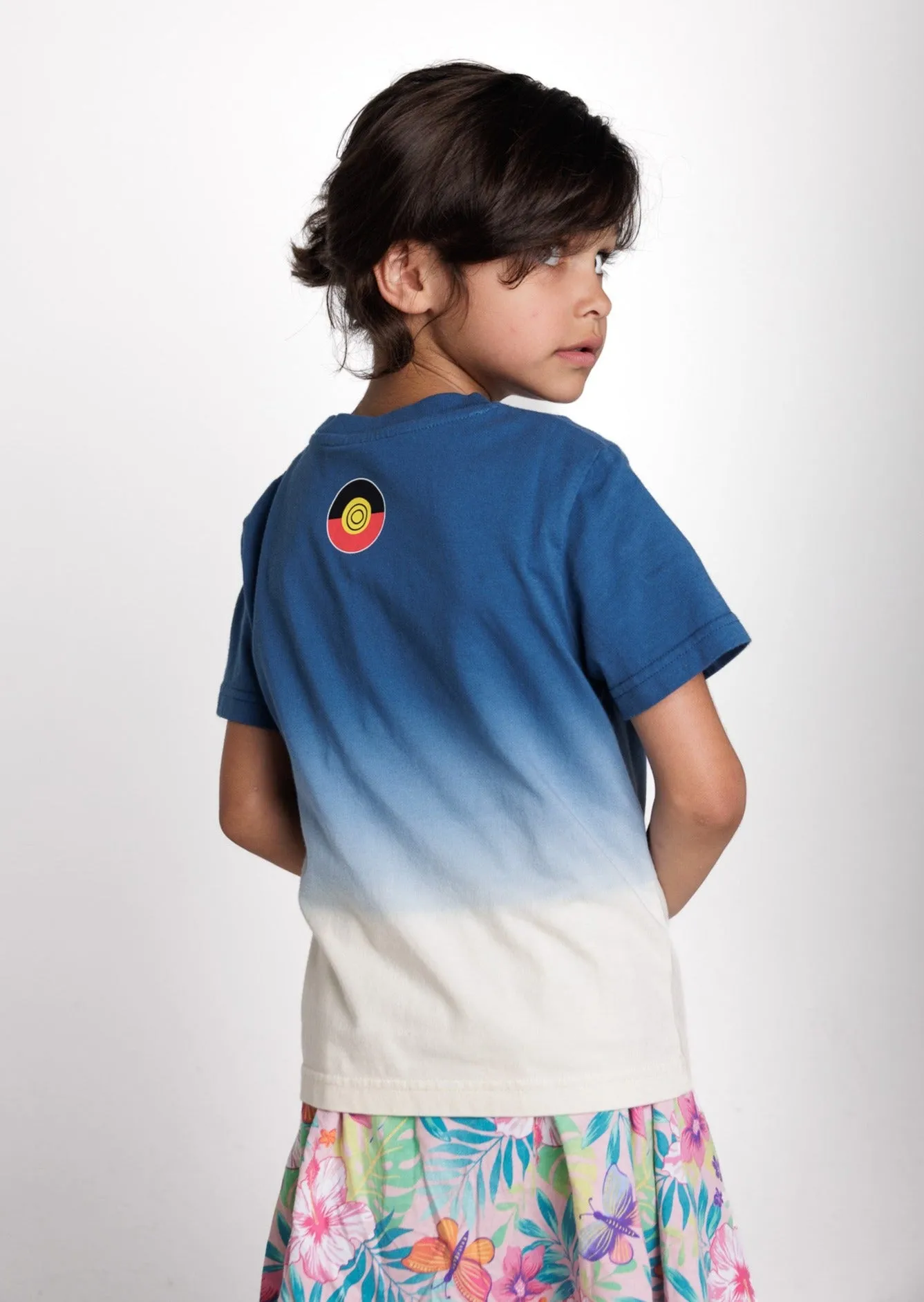 Kids Dip Dye 'Always Was, Always Will Be' Tee