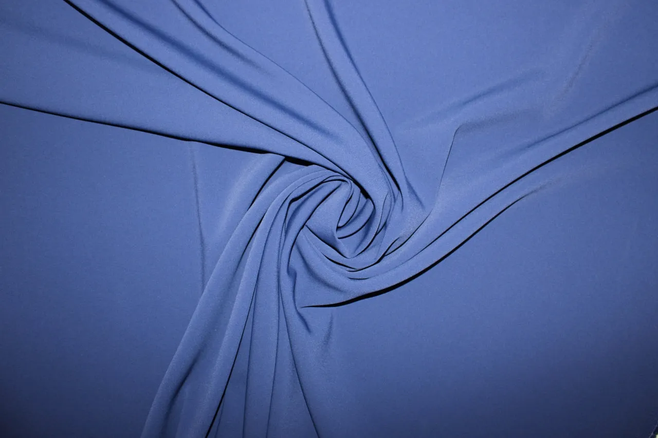 Millennium Rayon Stretch Crepe - Bright Navy