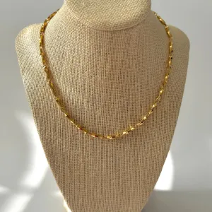 Nadia Chain Necklace | Gold