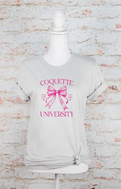 Plus Coquette University Est 1984 Graphic Tee